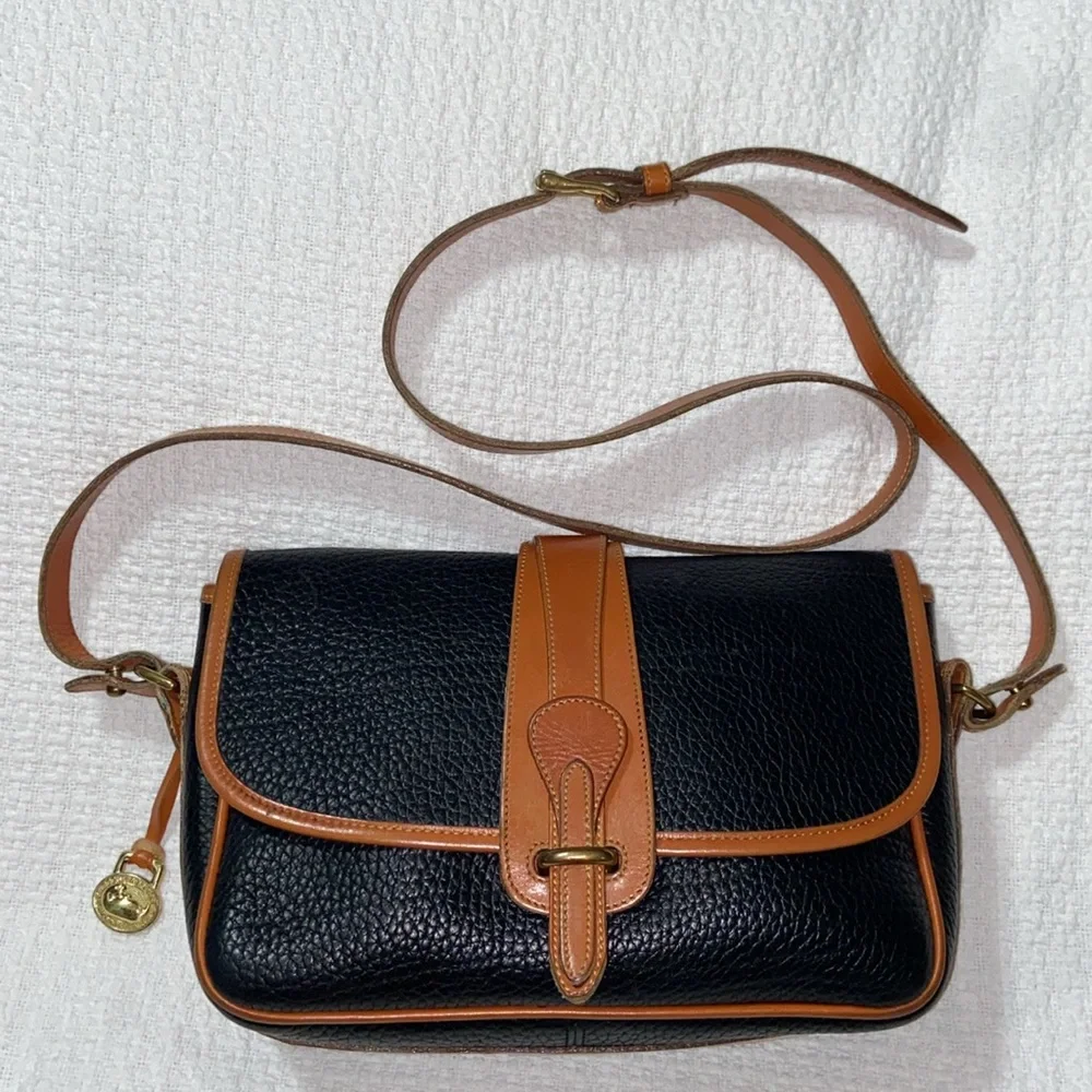 RARE Dooney & Bourke Vintage leather Equestrian Bag